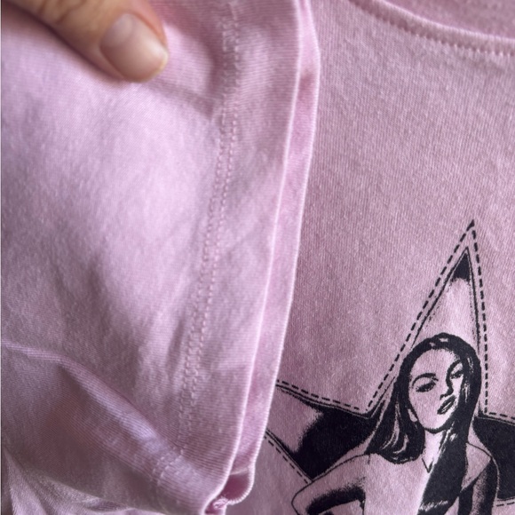 Olivia Rodrigo Pink Graphic Crop Shirt Tee size 2X - Picture 4 of 6